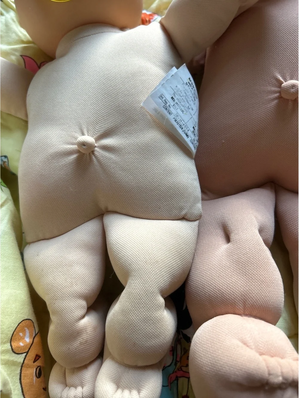 Set of 3 Vintage Cabbage Patch Kids Soft Body Dolls